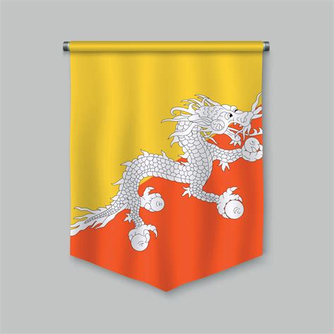 pennant with flag 10993452 Vector Art at Vecteezy