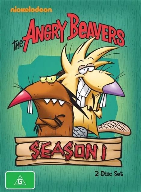 THE ANGRY BEAVERS - Season 1 (DVD, 2-Disc) Brand New / Sealed - R4 ...