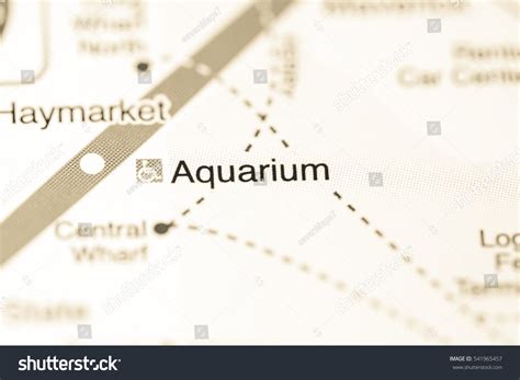 Aquarium Station Boston Metro Map Stock Photo 541965457 | Shutterstock