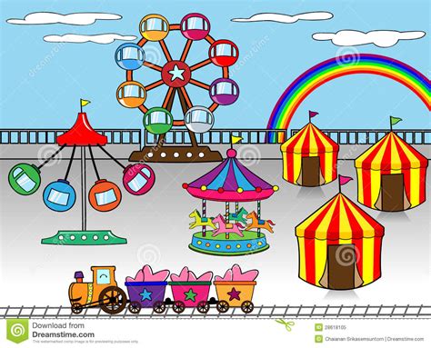 Amusement Park Pictures For Kids Clip Art Library - Riset