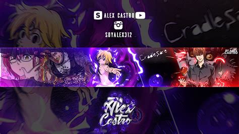 Banners De Anime Para Youtube / ╚ um pequeno presente pra vocês, espero ...