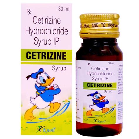 Cetirizine Syrup - Allergy Relief Syrup For Children, 60ml - Asset Pharmacy