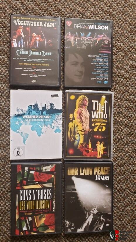 54 Concert DVDs for Sale Photo #3837073 - Canuck Audio Mart