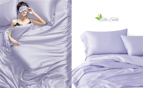 Mulberry Silk Duvet Cover Sets, Naturally Dyed, Purple