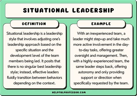 10 Situational Leadership Examples (2024)