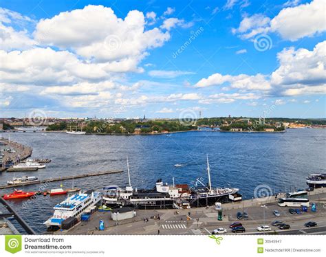 Skyline of Stockholm, Sweden Editorial Photography - Image of steam ...