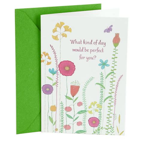 Hallmark Birthday Card (Perfect Day for You) - Walmart.com - Walmart.com