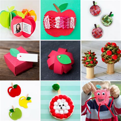 Simple and Fun Apple Crafts for Kids | Fireflies and Mud Pies