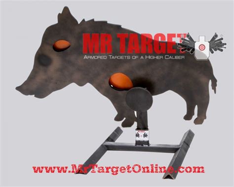 WILD BOAR - reactive animal hunting target with vitals - by MR TARGET