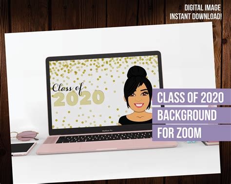 Class of 2020 Graduation Zoom Background - Etsy