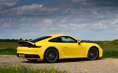 3840x2400 Porsche 911 Carrera 4s Yellow 2019 4K ,HD 4k Wallpapers ...