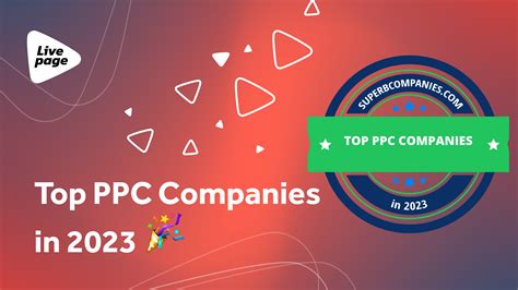 The Livepage team was ranked among the TOP PPC companies in 2023 - Livepage