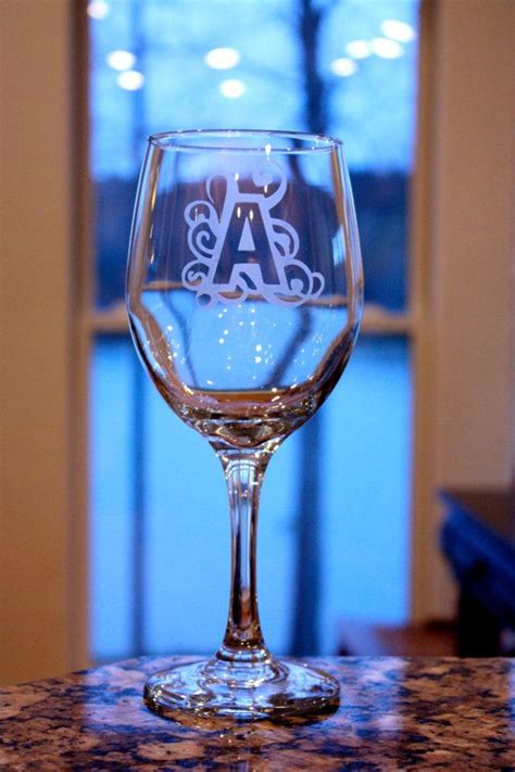 This is what I have decided on for my Pinterest GTG project - etched wine glass. | Etched wine ...