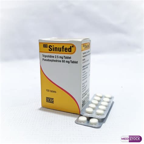 Sinufed Tablet – Medstock