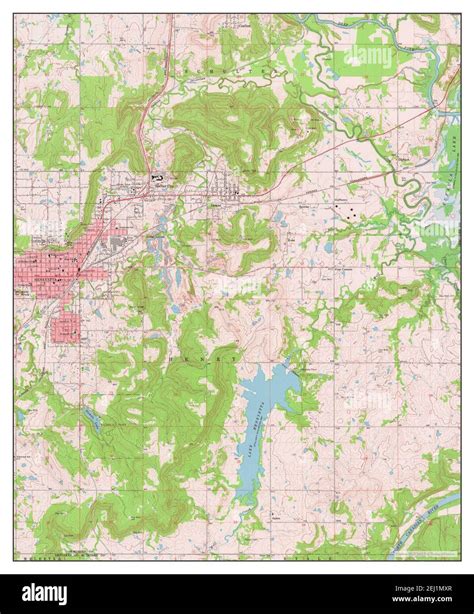 Henryetta, Oklahoma, map 1962, 1:24000, United States of America by Timeless Maps, data U.S ...