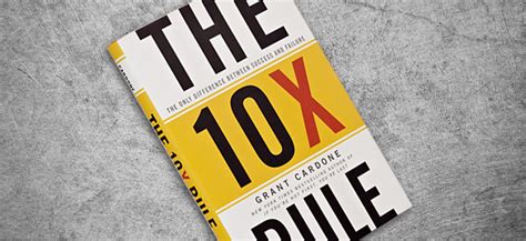 Book Review - The 10x Rule by Grant Cardone - HyperWeb