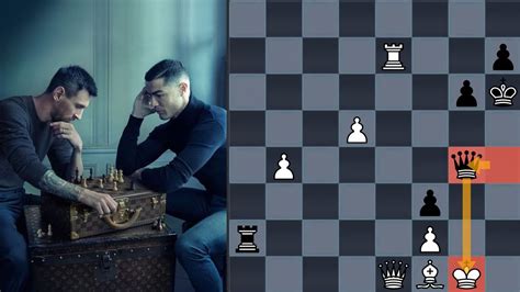 MESSI VS RONALDO IN CHESS!!! - YouTube