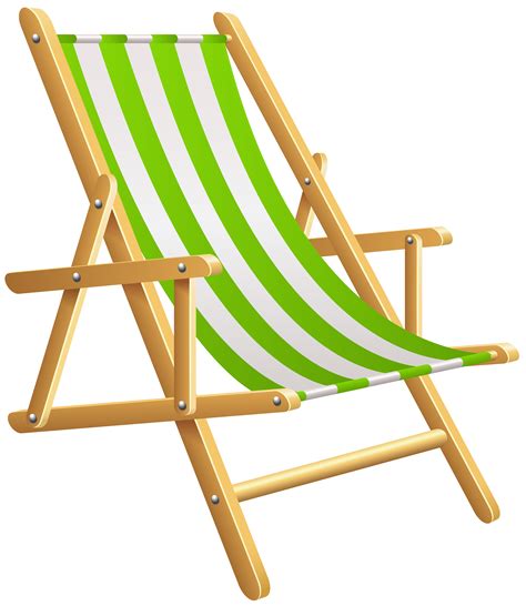 Beach Chair PNG Clip Art - Best WEB Clipart