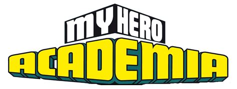 My Hero Academia Logo, Superhero, Manga, Teamwork, Anime PNG