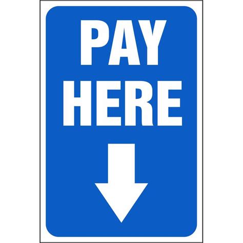 Pay Here Car Park Signs | Car Park Information Safety Signs Ireland