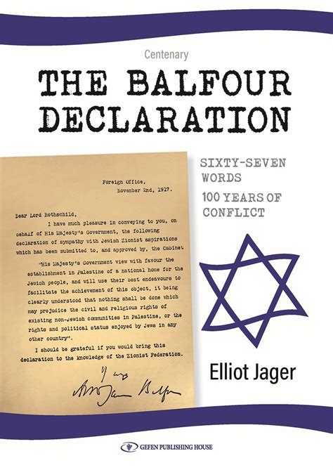 Photo credit - "The Balfour Declaration: 67 Words, 100 Years of ...