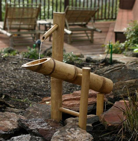 Bamboo Spout for Fountain | Bamboo water fountain, Bamboo fountain ...