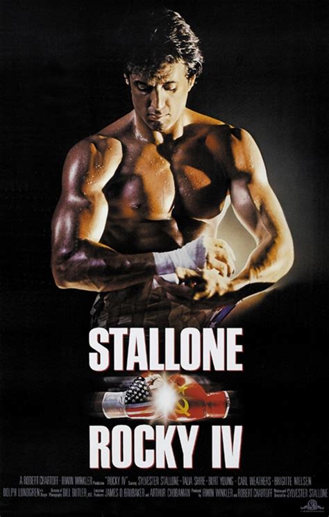 Rocky IV 1985 Sylvester Stallone película cartel reimpresión - Etsy España