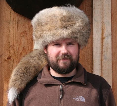 Glacier Wear - Coyote Daniel Boone Style Fur Hat For Sale