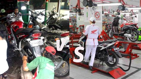 Beda Bengkel Motor Resmi Dengan Bengkel Umum - Goozir.com