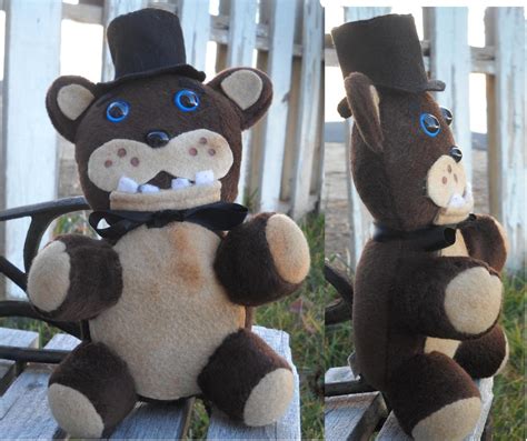 Freddy Fazbear Handmade Plushie by Yumio-chan on DeviantArt