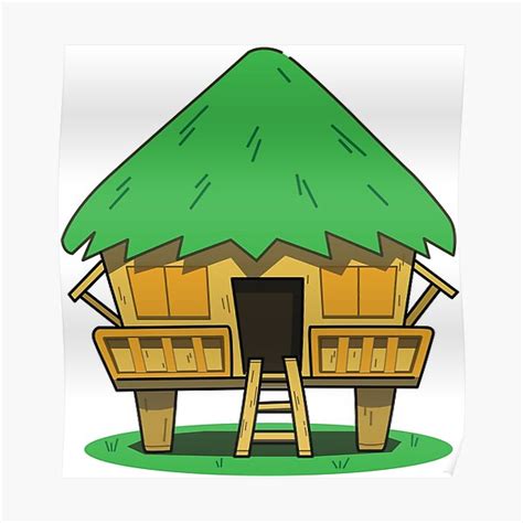 Póster «Bahay Kubo» de Rosarine | Redbubble