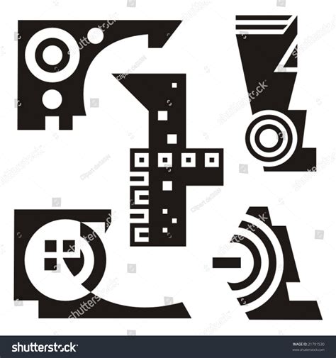 Set Urban Design Elements Vector Series Stock Vector (Royalty Free) 21791530 | Shutterstock