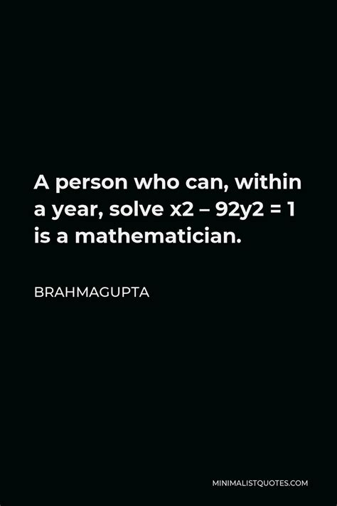 Brahmagupta Quotes | Minimalist Quotes