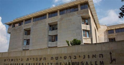 Hebrew University offers credits to volunteers in right-wing lobbying ...