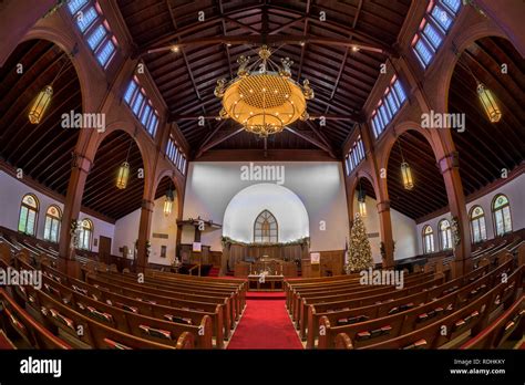 Interior and nave of the historic Grace United Methodist Church (opened ...