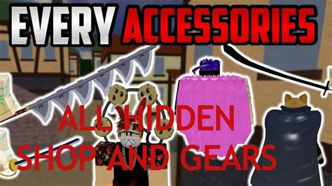 All Hidden Gear and Shop Locations in Blox Fruits - YouTube