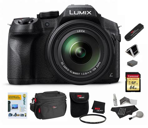 Panasonic Lumix FZ300 4K Camera with 8 Essential Accessories | Ritz ...