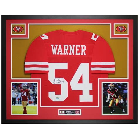 Fred Warner Signed Custom Framed Jersey Display (Beckett) | Pristine Auction