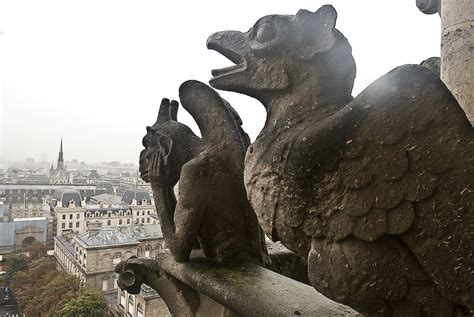 Notre Dame Cathedral | Gargoyles and Grotesques on the Tower… | Flickr