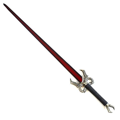 Red Dragon Sword Fantasy Sword, Fantasy Weapons, Katana, Dragon Sword, Dragon Blade, Armas Ninja ...