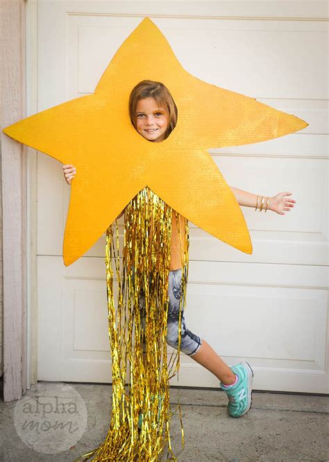 Shooting Star Kids' Halloween Costume (Easy Cardboard DIY) | Alpha Mom ...