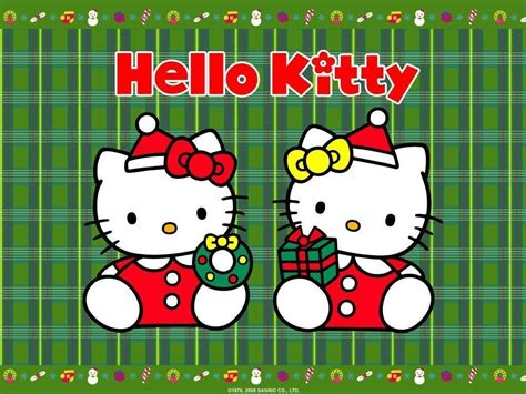 Hello Kitty Christmas Backgrounds - Wallpaper Cave