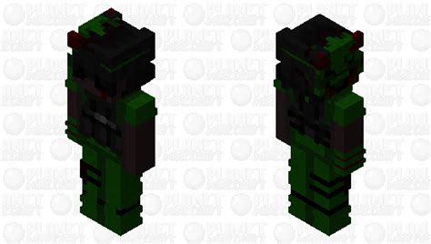 Green Mask Boy Minecraft Skin