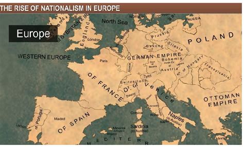 The Rise of Nationalism in Europe - Modern History