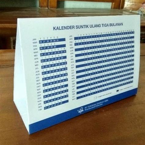 Jual Kalender suntik ulang KB 3 bulan di Lapak yidiayi | Bukalapak