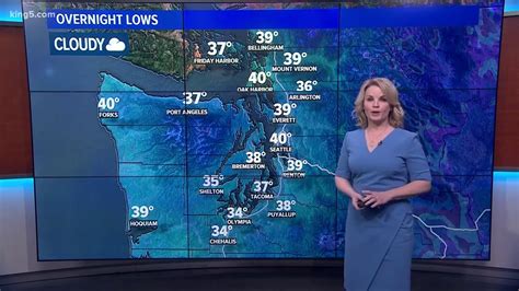 Rebecca Stevenson KING 5 Weather Milf Sexy Tight Blue Dress 2020 - YouTube