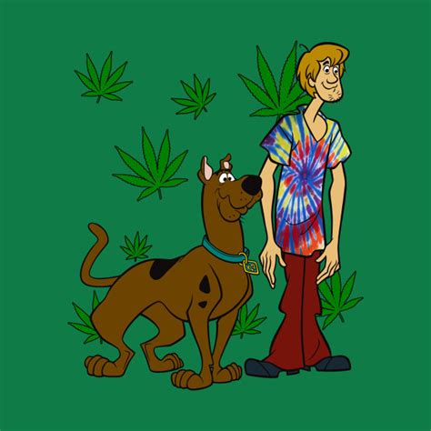 Scooby, Shaggy & The Weed - Scooby Doo - T-Shirt | TeePublic