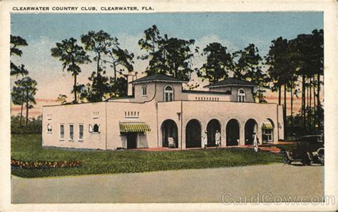 Clearwater Country Club Florida Postcard