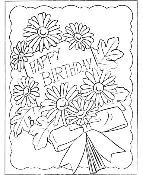 58 best Happy Birthday coloring Pages images on Pinterest