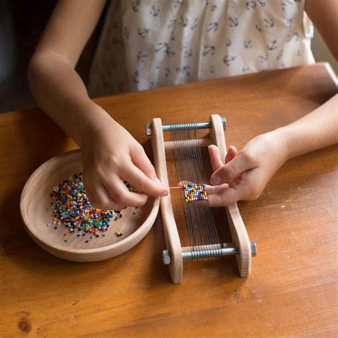 Bead weaving loom